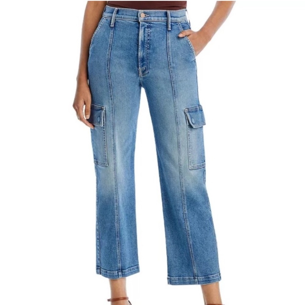 MOTHER The Rambler Cargo Ankle Jeans